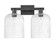 Arcadia Two Light Bath Vanity in Matte Black (405|716-2W-BK-G559-8SDY)