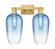 Arcadia Two Light Bath Vanity in Brushed Brass (405|716-2W-BB-G484-7SB)