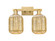 Arcadia Two Light Bath Vanity in Brushed Brass (405|716-2W-BB-G460-7ME)