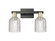 Arcadia Two Light Bath Vanity in Black Antique Brass (405|716-2W-BAB-G559-5CL)