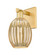 Arcadia One Light Wall Sconce in Satin Gold (405|716-1W-SG-G459-6ME)