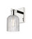 Arcadia One Light Wall Sconce in Polished Nickel (405|716-1W-PN-G559-5CL)