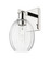 Arcadia One Light Wall Sconce in Polished Nickel (405|716-1W-PN-G459-6CL)
