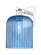 Arcadia One Light Wall Sconce in Polished Chrome (405|716-1W-PC-G559-8BL)