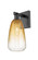 Arcadia One Light Wall Sconce in Matte Black (405|716-1W-BK-G480-6AM)