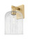 Arcadia One Light Wall Sconce in Brushed Brass (405|716-1W-BB-G559-8CL)