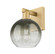 Arcadia One Light Wall Sconce in Brushed Brass (405|716-1W-BB-G483-8SL)