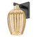 Arcadia One Light Wall Sconce in Black Antique Brass (405|716-1W-BAB-G457-6ME)