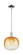 Arcadia One Light Mini Pendant in Polished Chrome (405|716-1S-PC-G481-10AM)