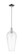 Arcadia One Light Mini Pendant in Polished Chrome (405|716-1S-PC-G456-8CL)
