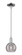 Arcadia One Light Mini Pendant in Polished Chrome (405|716-1S-PC-G1213-6SM)