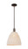 Arcadia One Light Mini Pendant in Oil Rubbed Bronze (405|716-1S-OB-NBD-12-NAT)