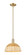 Arcadia One Light Mini Pendant in Champagne Bronze (405|716-1S-CB-NBD2-12-NAT)