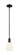 Arcadia One Light Mini Pendant in Matte Black (405|716-1S-BK-G559-5GWH)
