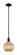 Arcadia One Light Pendant in Matte Black (405|716-1S-BK-G458-7ME)
