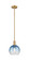 Arcadia One Light Mini Pendant in Brushed Brass (405|716-1S-BB-G483-8SB)