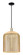 Arcadia One Light Mini Pendant in Black Antique Brass (405|716-1S-BAB-G559-12ME)