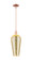 Arcadia One Light Mini Pendant in Antique Copper (405|716-1S-AC-G456-8ME)