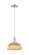 Arcadia One Light Mini Pendant in Brushed Satin Nickel (405|716-1P-SN-NBD2-9-NAT)