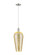 Arcadia One Light Pendant in Brushed Satin Nickel (405|716-1P-SN-G456-8ME)