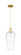 Arcadia One Light Mini Pendant in Satin Gold (405|716-1P-SG-G456-8CL)