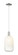 Arcadia One Light Mini Pendant in Polished Nickel (405|716-1P-PN-G482-7OP)