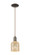 Arcadia One Light Mini Pendant in Oil Rubbed Bronze (405|716-1P-OB-G559-5ME)