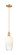 Arcadia One Light Mini Pendant in Champagne Bronze (405|716-1P-CB-G484-7OP)