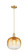 Arcadia One Light Mini Pendant in Champagne Bronze (405|716-1P-CB-G481-10AM)
