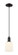 Arcadia One Light Mini Pendant in Matte Black (405|716-1P-BK-G559-5GWH)