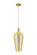 Arcadia One Light Pendant in Brushed Brass (405|716-1P-BB-G456-8ME) Arcadia One Light Pendant in Brushed Brass (405|716-1P-BB-G456-8ME)