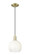 Arcadia One Light Mini Pendant in Antique Brass (405|716-1P-AB-G483-8OP)