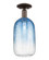 Arcadia One Light Semi-Flush Mount in Oil Rubbed Bronze (405|716-1C-OB-G482-7SB)