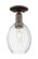 Arcadia One Light Semi-Flush Mount in Oil Rubbed Bronze (405|716-1C-OB-G459-6CL)