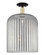 Arcadia One Light Semi-Flush Mount in Black Antique Brass (405|716-1C-BAB-G559-12SM)