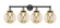 Edison Four Light Bath Vanity in Black Antique Brass (405|616-4W-BAB-G208-8)