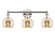 Edison Three Light Bath Vanity in Polished Nickel (405|616-3W-PN-G128-6)