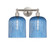 Edison Two Light Bath Vanity in Brushed Satin Nickel (405|616-2W-SN-G559-8BL)