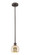 Edison One Light Mini Pendant in Oil Rubbed Bronze (405|616-1S-OB-G128-6)