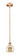 Edison One Light Mini Pendant in Antique Copper (405|616-1S-AC-G128-6)