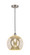 Edison One Light Mini Pendant in Brushed Satin Nickel (405|616-1P-SN-G128-12)