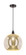 Edison One Light Pendant in Oil Rubbed Bronze (405|616-1P-OB-G128-14)