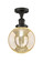 Franklin Restoration One Light Semi-Flush Mount in Oil Rubbed Bronze (405|517-1CH-OB-G208-8)