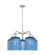 Ballston Five Light Chandelier in Satin Nickel (405|516-5CR-SN-G559-8BL)