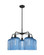 Ballston Five Light Chandelier in Matte Black (405|516-5CR-BK-G559-8BL)
