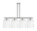 Ballston Four Light Island Pendant in Brushed Satin Nickel (405|516-4I-SN-G559-12SDY)