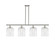 Ballston Four Light Island Pendant in Polished Nickel (405|516-4I-PN-G559-8CL)