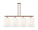 Ballston Four Light Island Pendant in Antique Copper (405|516-4I-AC-G559-12GWH)