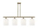 Ballston Four Light Island Pendant in Antique Brass (405|516-4I-AB-G559-8GWH)