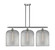 Ballston Three Light Island Pendant in Brushed Satin Nickel (405|516-3I-SN-G559-12SM)